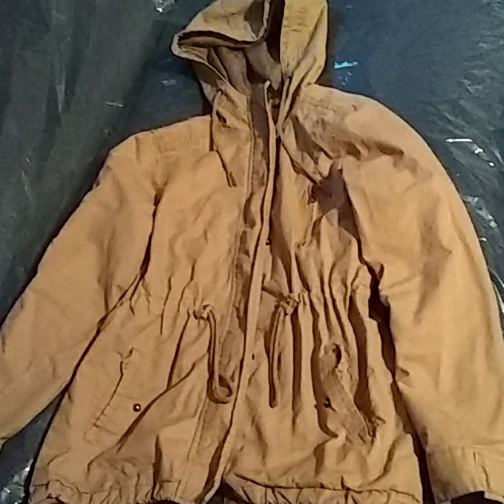Women's tan spring jacket